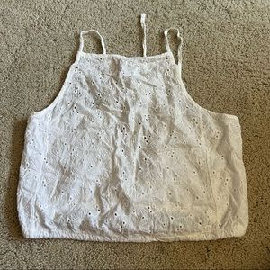 Open Back Halter Top